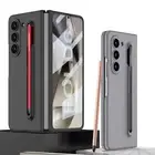 For Samsung Galaxy Z Fold 6 Hinge Case Cover with S Pen Slot & Screen Protector