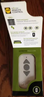 PELLA - Insynctive Remote Control (W11206) for Blinds & Shades [New in Box]