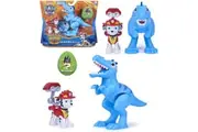 PAW Patrol-Marshall & Velociraptor Rescue Hero Ages 3+ Toy Action Dinosaur Pet