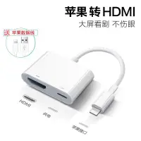 在飛比找樂天市場購物網優惠-【優選百貨】適用蘋果轉hdmi連接線iPhone轉換器同屏手