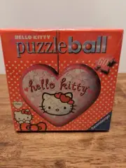 Ravensburger Hello Kitty Red Heart Puzzle Ball New Valentine's Gift