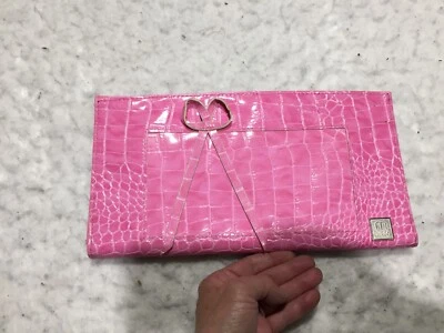 NEW Miche Pink Crocodile Wallet Cover Tri-Fold