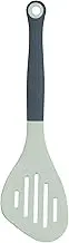 KitchenCraft Colourworks Silicone Multi Fish Slice/Slotted Server, 29 cm (11.5") - Classic Blue