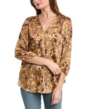 Jones New York Kelly Blouse Brown