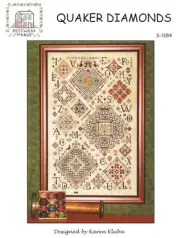 Rosewood Manor Designs/Karen Kluba ~ S-1184 Quaker Diamonds
