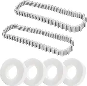 [Hiveme] Automatic Pool Cleaner Replacement Parts Kit - Timing Track 9985006-R2 & Climbing Rings 6101611-R4 for Maytronics Dolphin Nautilus CC Plus and Other Robotic Pool Cleaners