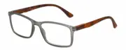 Geoffrey Beene GBR008 Men's Blue Light Glasses Crystal Grey Tortoise Havana 53mm