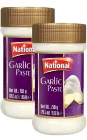 National Garlic Paste - 750 gm pet bottle (Pack of 2)