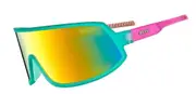 Goodr Wrap G's Biking Sunglasses - Save A Bull/Ride A Rodeo Clown