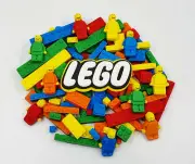LEGO BLOCKS MEN & LOGO - EDIBLE CAKE TOPPERS - X 16 or 30 PIECES - AWESOME!!