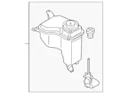 Genuine BMW 2006-2016 BMW Reservoir Tank 17-13-7-640-514 (for: BMW)