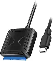 Vaguelly USB C to Adapter Cable for Hard Drives Plug and Transfer Cord for Laptops Supports Multiple Operating Systems No Driver Required for Backup and Upgrading