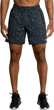 RVCA Mens Animal Print Yogger Stretch Shorts Black Size XXL