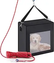 Dansydaisy Fire Evacuation Device Set Pets up to 55 Pounds Fire Emergency Evacuation Bag 50 ft Rope Escape Bag Safety Equipment Compact Survival Kit Safety Equipment Rescue Bag for Animals Dogs Cats