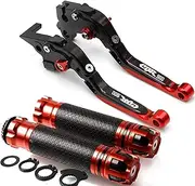 Handlebar Kits Motorcycle Accessories Alum-inums Brake Clutch Levers Handlebar Grip Handle Hand Grips for CBR900 1992-1997 1994 1995 1996 (Color : P Style CBR900)