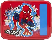Marvel Spider-Man Street Lunch Box, Plastic, Red