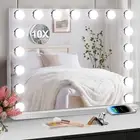 Makeup Mirror Hollywood Vanity Mirror with LED Light Dimmable Light Up Mirror