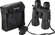 Gladiator 10-30x50mm Zoom Binoculars – Reverse Porro Prism, Fully Coated Optics, BK-7 Prisms, Large Focus Knob, Rubber Armor, Includes Case & Strap