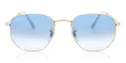Ray-Ban RB3548 Hexagonal 001/3F Men's Sunglasses Gold Size 51