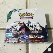 Pokemon Sun & Moon Guardians Rising Booster Box Factory Sealed Brazilian TCG New
