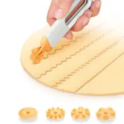 Roller Cutter Baking Tool For Pizza Pastry Lattice Kitchen Accessories