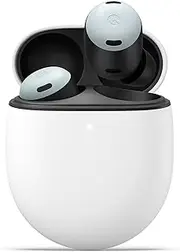 [Google] Pixel Buds Pro - Noise Canceling Earbuds - Up to 31 Hour Battery Life with Charging Case - Bluetooth Headphones - Compatible with Android - Fog