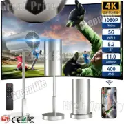 Smart Projector 4K With WiFi And Bluetooth 5G 1080P Mini Projector Home Theater