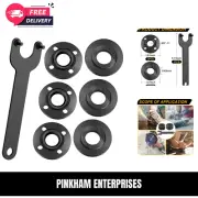 7PCS Angle Grinder Nut Angle Grinder Flange Wrench,5/8-11 Flange Metal Lock Nut