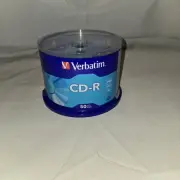 Verbatim CD-R, 50 Pack