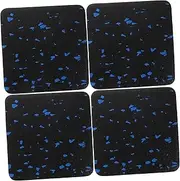 TOYANDONA Treadmill Floor Protector Pack Noise Cancelling Mats for Floor Non-Slip Shock Absorbing Noise Reduction Protective Pad for Fitness Equipment