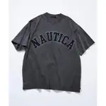 【MF SHOP】NAUTICA JP PIGMENT DYED ARCH LOGO S/S TEE