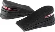 [XINIFOOT] Height Increase Insole 3-Layer Air Cushion Heel Insert Lift Shoes Insole for Men and Women Half Shoe pad