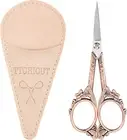 Vintage Stainless Steel Scissors - Small Sewing & Crochet Scissors for Needlewor