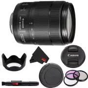 Canon EF-S 18-135mm f/3.5-5.6 is USM Lens (Intl Model) Standard Bundle