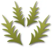 DEE'S DISTINCTIVELY DIES - "STYLIZED SPRIG SET" IME072 FOR CARDS SCRAPBOOKING