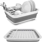 Home Master Portable Collapsible Dish Drainer Small Spaces Camping Drying Rack