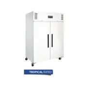 Polar G-Series 2 Door Upright Freezer White 1200Ltr