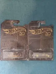 Hot Wheels 50th Anniversary Diecast Cars - Set of 2