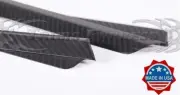 fit:2003-2006 FORD EXPEDITION N/KEYPAD Window Sill Trim Carbon Fiber Black 6Pc (for: Ford)