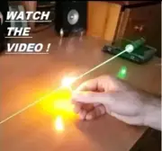 High-Power Green Burning Laser Light Pointer Pen Most Powerful Military Lazer