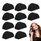 10Pcs Face Paint Sponges Face Painting Black Sponges High Density for Art Work