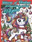 Unicorns at Christmas: Enchanting Coloring Book for Ages 4-8 - 35 Unique Designs