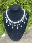 Kenneth Jay Lane Choker Necklace KJL Couture 22K Gold Plated Designer Jewelry