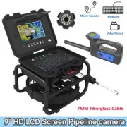 Sewer Camera 9 Inch 1080P Pipeline Camera with 512HZ Pipe Locator DVR Function