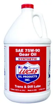 Lucas Oil Products 75w90 Synthetic Gear Oil 1 Gal - LUC10048