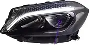 Car Headlights Compatible For Benz A-Class W176 2013-2018 LED Car Lamps Daytime Running Lights Dynamic Turn Signals(For Original Halogen)
