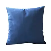 Cotton Canvas Cushion Cover Pillow Case - Royal Blue