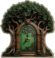 Fairy Door Wall Sticker - 3D Fantasy Magic Decal for Kids Room, Nursery, or Playroom, Removable Vinyl Art, Easy Peel & Stick Enchanted Decor for Home Wall Decorations, 6 Inches