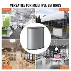 Portable Tradeshow Podium Table Display Counter Stand Foldable Retail Bar with