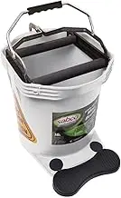 Sabco Wide Mouth Mop Bucket, 16 Litre Capacity, White